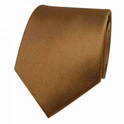 Cravate marron clair en soie