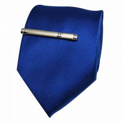 Cravate bleu roi en soie