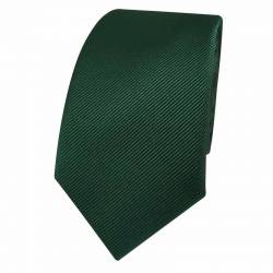 Cravate slim vert foncé en soie