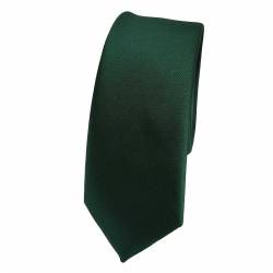 Cravate ultra slim 3 cm vert foncé