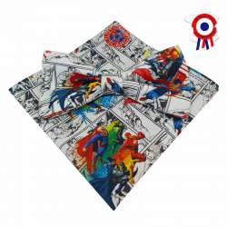 Nœud papillon et pochette de costume Superman - Justice League