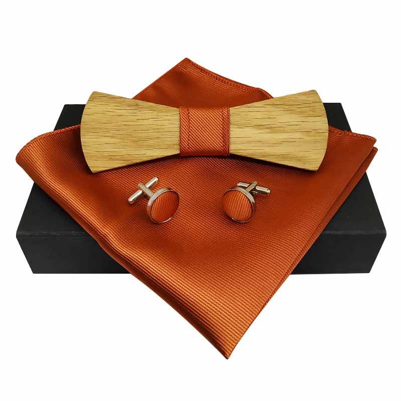 Nœud papillon DIY en bois - 4 formes - La Cravate Rouge