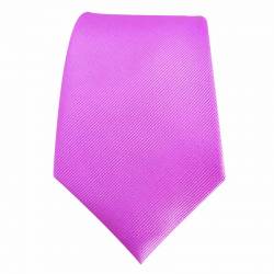 Cravate violet clair, mauve ou lilas en pure soie