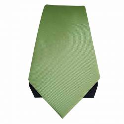 Coffret de cravate vert sauge en soie