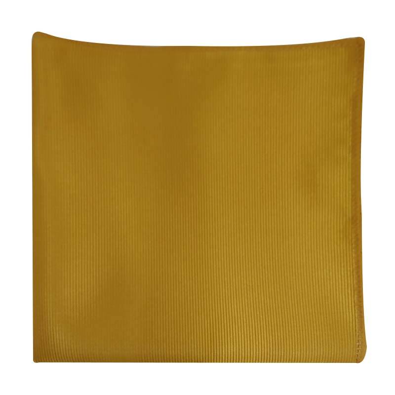 Pochette de costume dorée