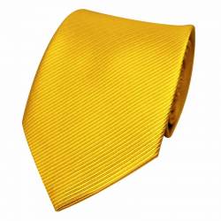Cravate jaune clair en soie