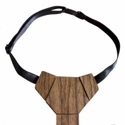 Nœud de cravate en bois : système de fixation
