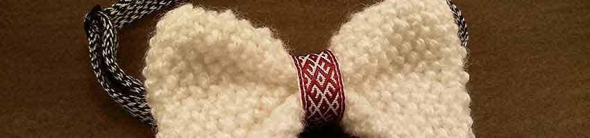 Nœud papillon tricot - La Cravate Rouge