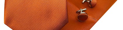 Cravate tendance pour un mariage : la couleur terracotta